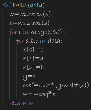 CODE OF TRAINING